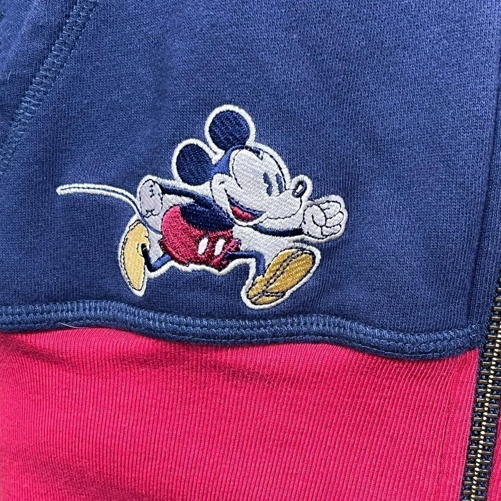 Disney Parks Established 1971 Zip Front Mickey Mouse Embroidered Patch H…